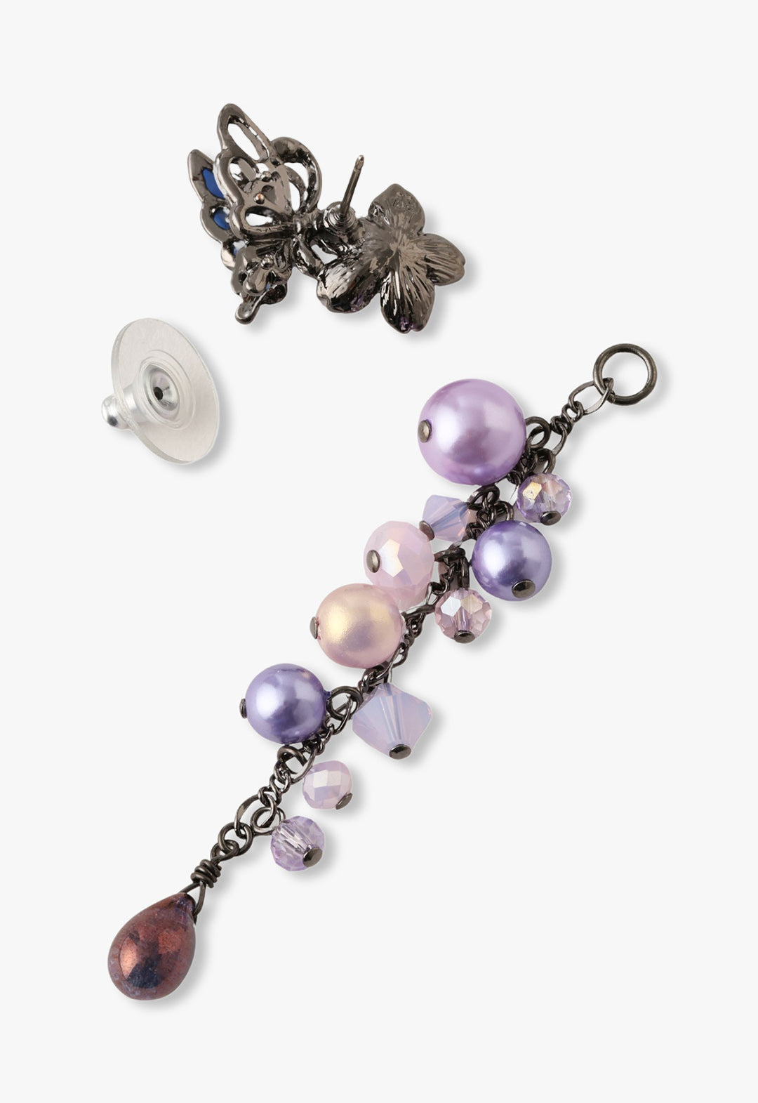 Cherry Blossom & Butterfly Dream Earrings | Anna Sui