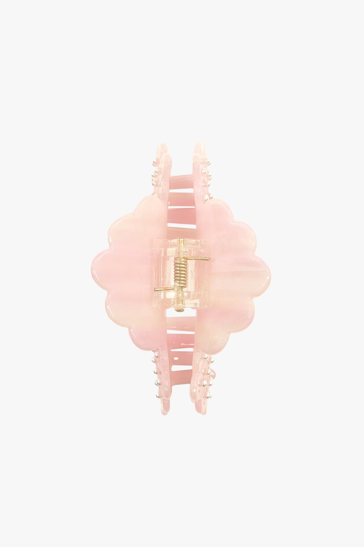 Pearlized Shell Jaw - Pink | Anna Sui