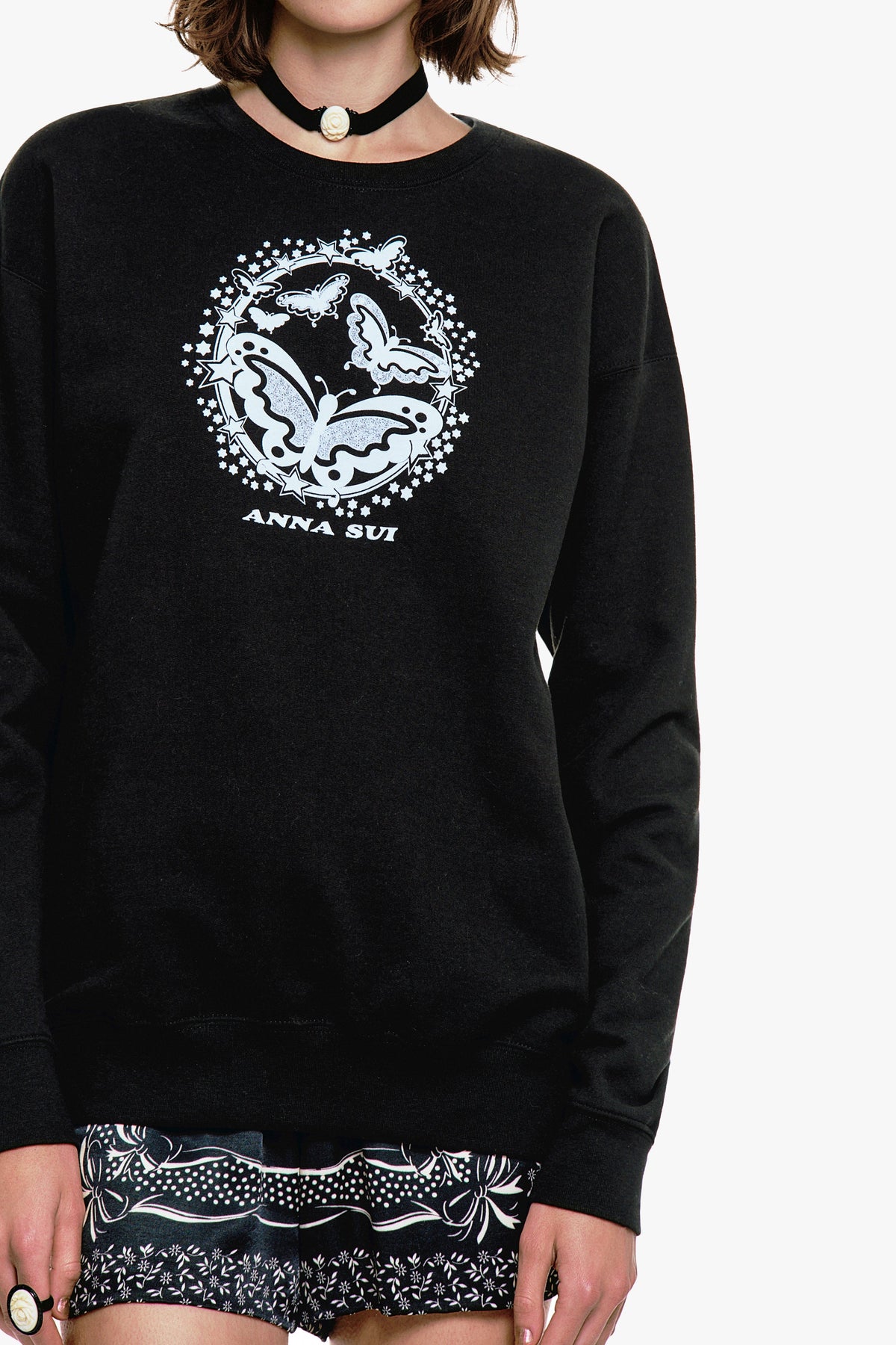 Butterflies Sweatshirt | Anna Sui