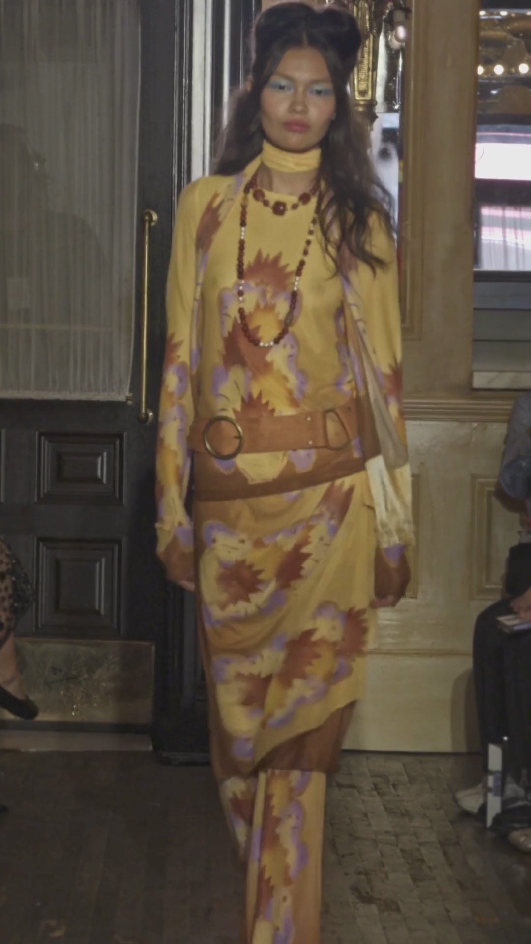 Sunburst Mesh Top | Anna Sui