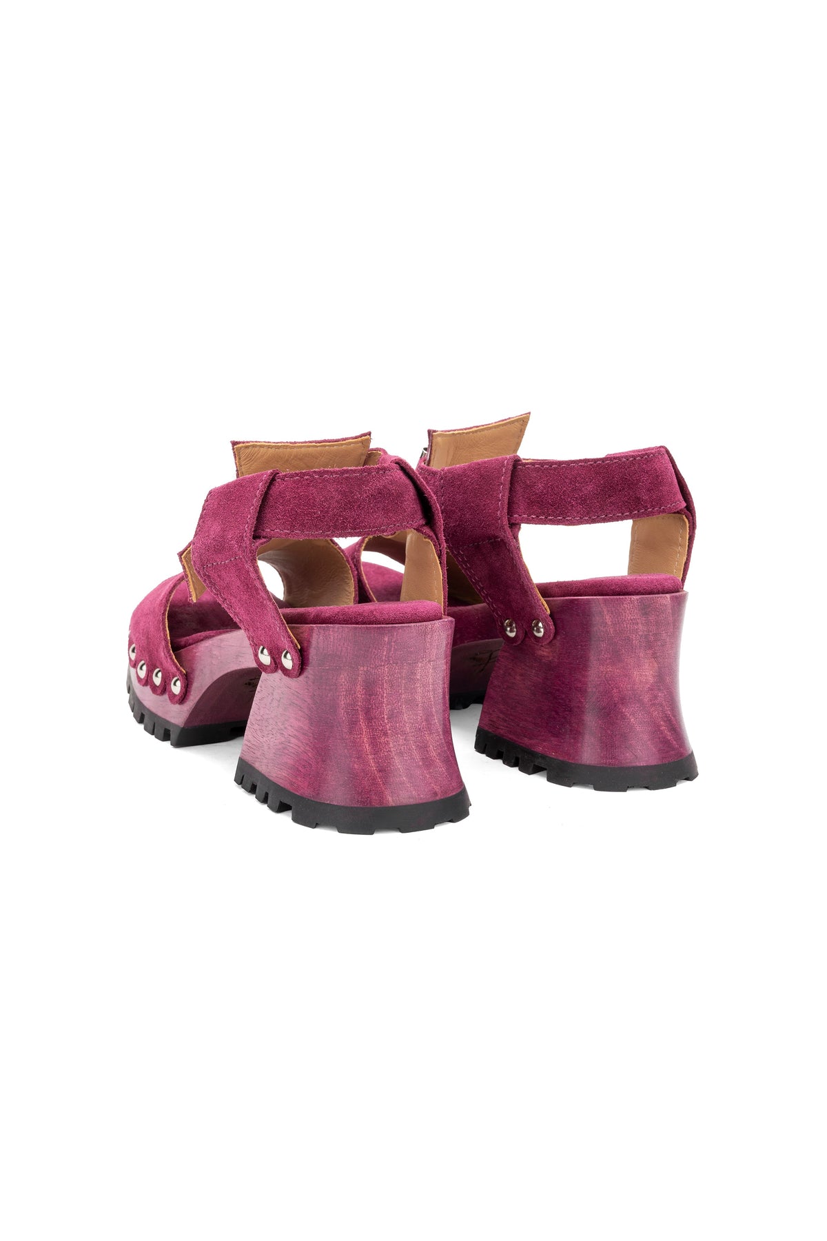 John Fluevog x Anna Sui Clog Sandals - Purple | Anna Sui