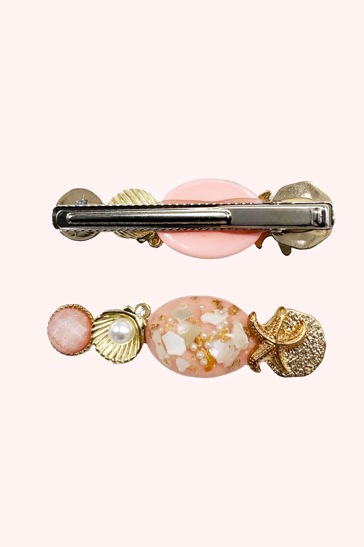 Mermaid Shell Clamp Clip - Pink | Anna Sui