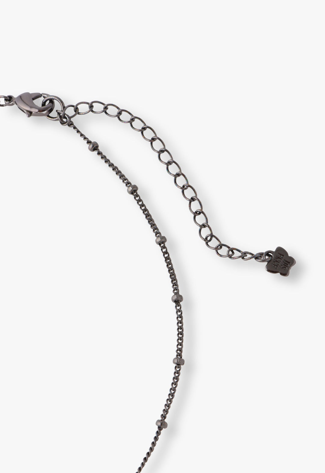 Fairytale Mushroom Necklace - Gunmetal | Anna Sui