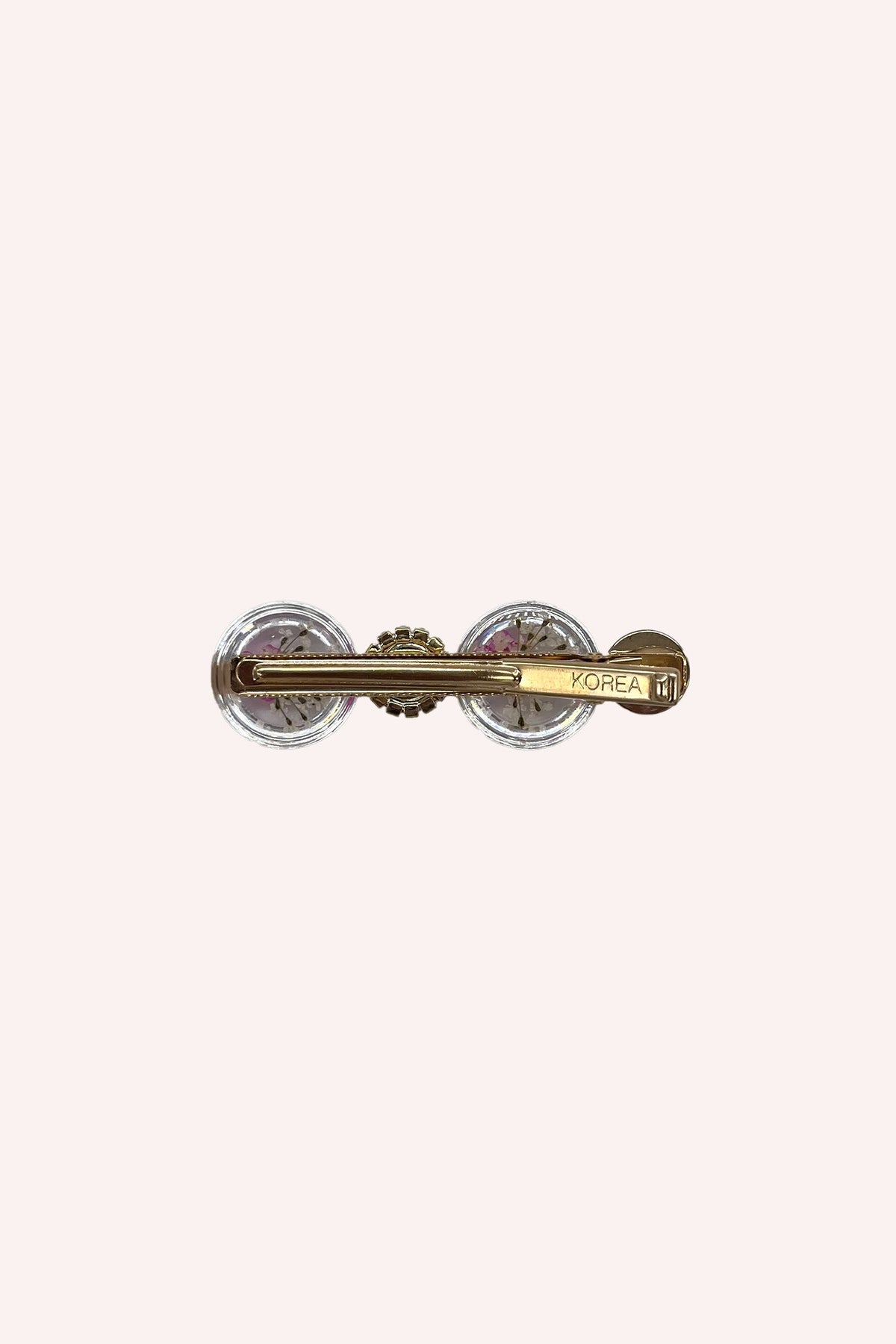 Pink Flower and Pearls Clamp Clip | Anna Sui