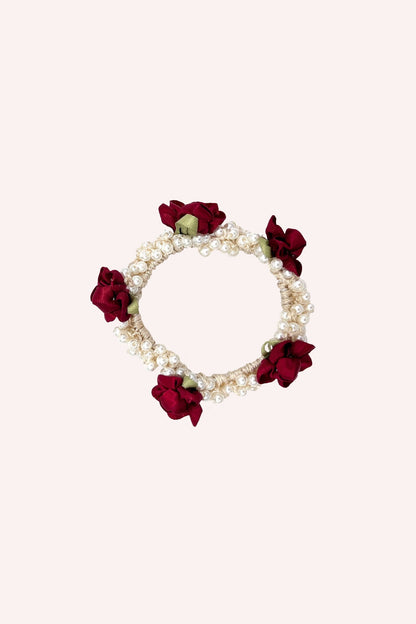 Roses and Pearls Scrunchie | Anna Sui