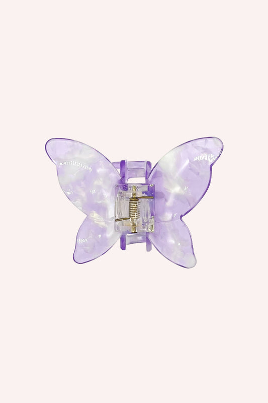 Large Gemstone Butterfly Jaw Clip - Lavender | Anna Sui