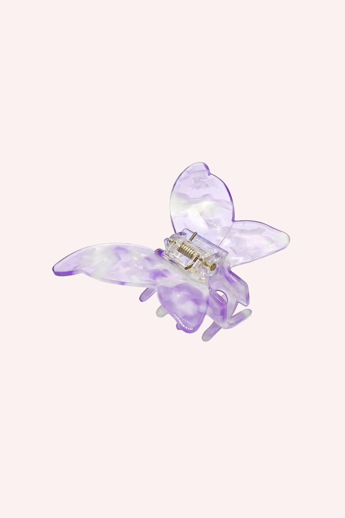 Large Gemstone Butterfly Jaw Clip - Lavender | Anna Sui