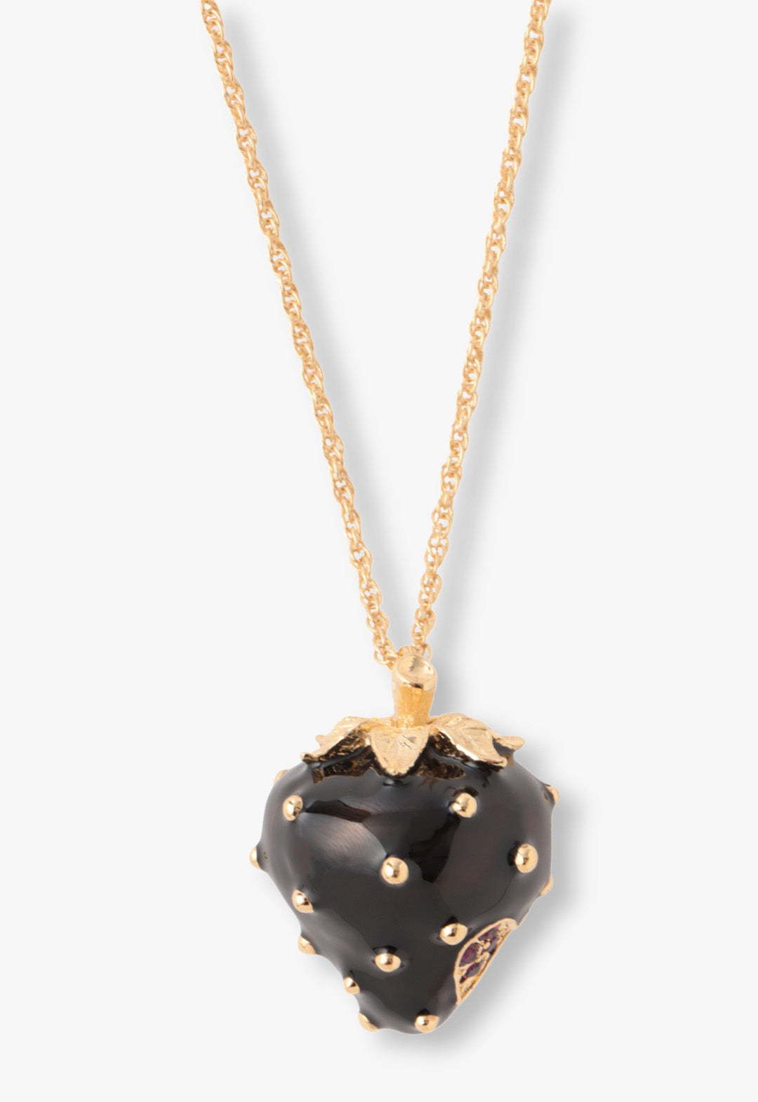 Midnight Strawberry Necklace | Anna Sui