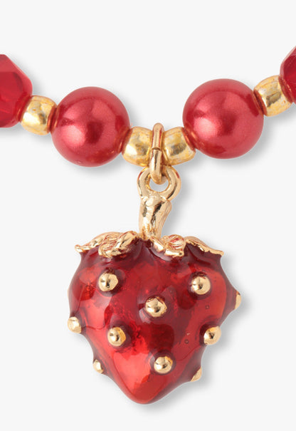 Sweet Strawberry Charm Bracelet | Anna Sui