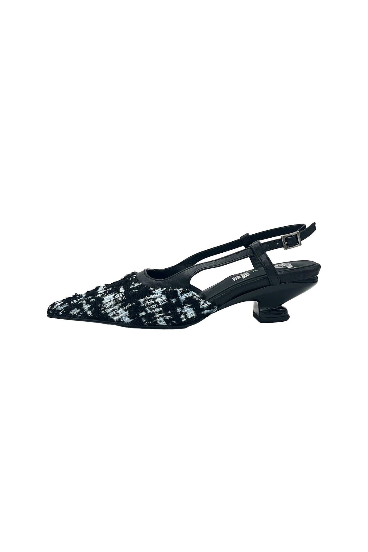 John Fluevog x Anna Sui Tweed Slingback | Anna Sui