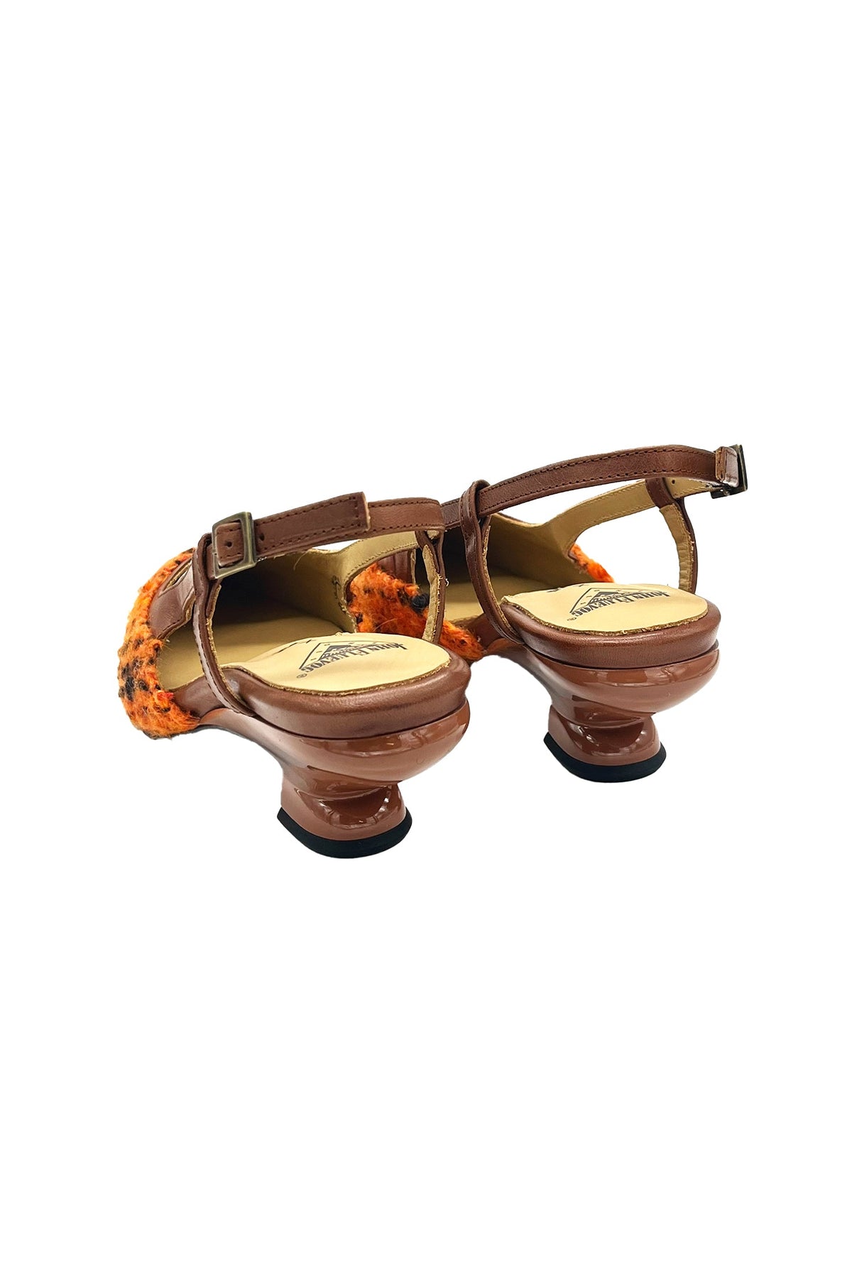 John Fluevog x Anna Sui Marmalade Tweed Slingback | Anna Sui