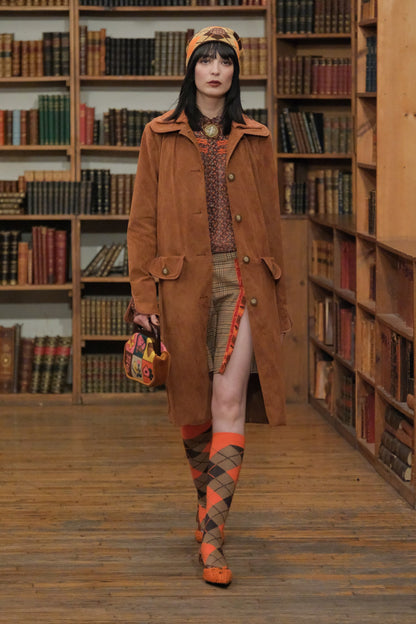 John Fluevog x Anna Sui Marmalade Tweed Slingback | Anna Sui
