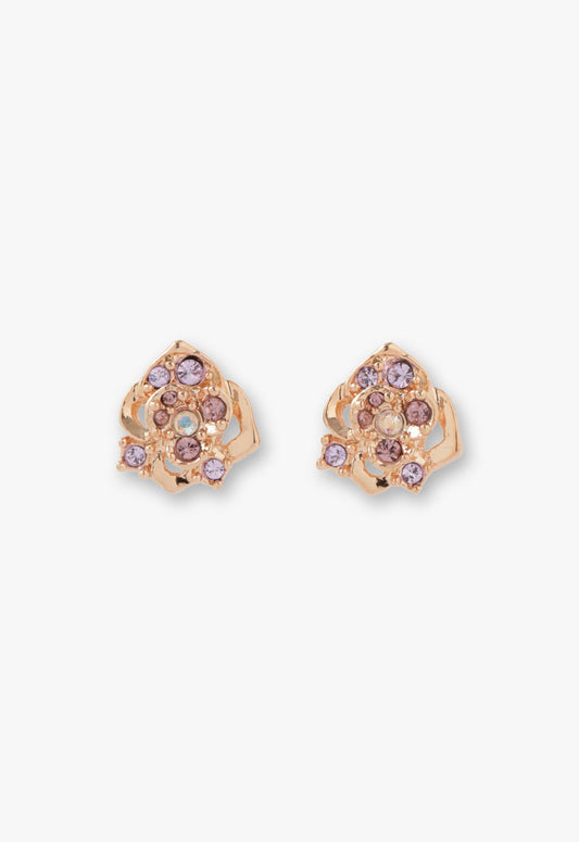 Enchanted Rose Earrings - Rose Gold | Anna Sui