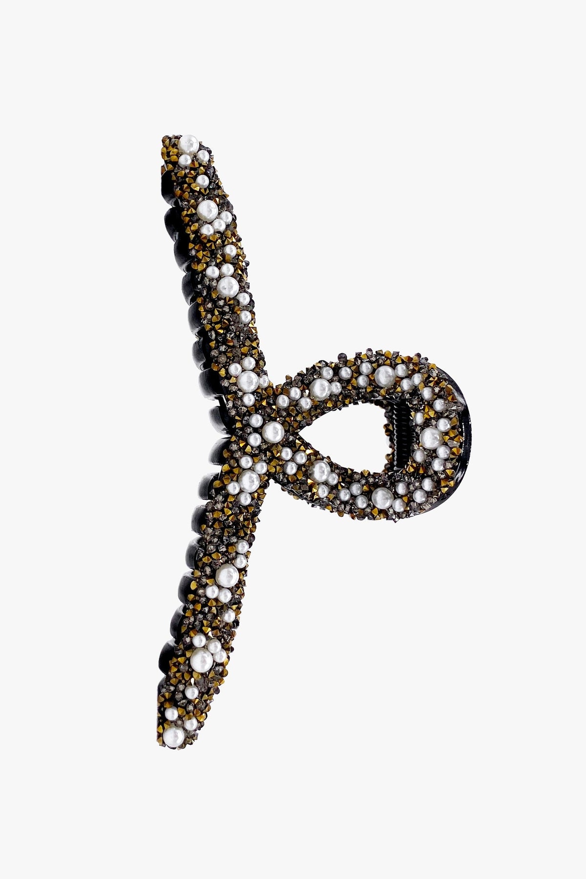 Large Jewel French Pearl Jaw Clip | Anna Sui