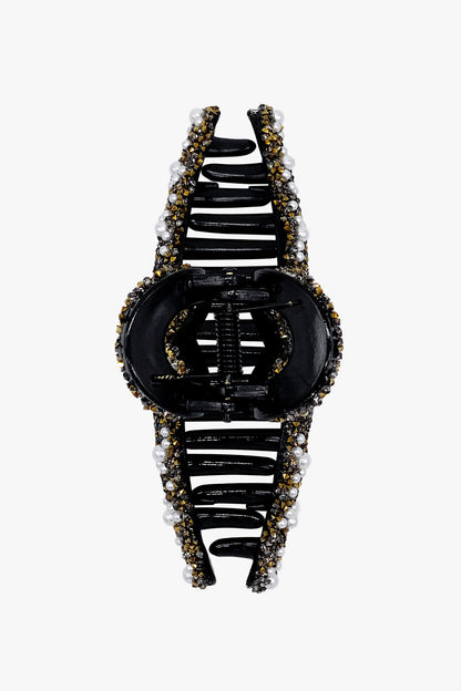 Large Jewel French Pearl Jaw Clip | Anna Sui
