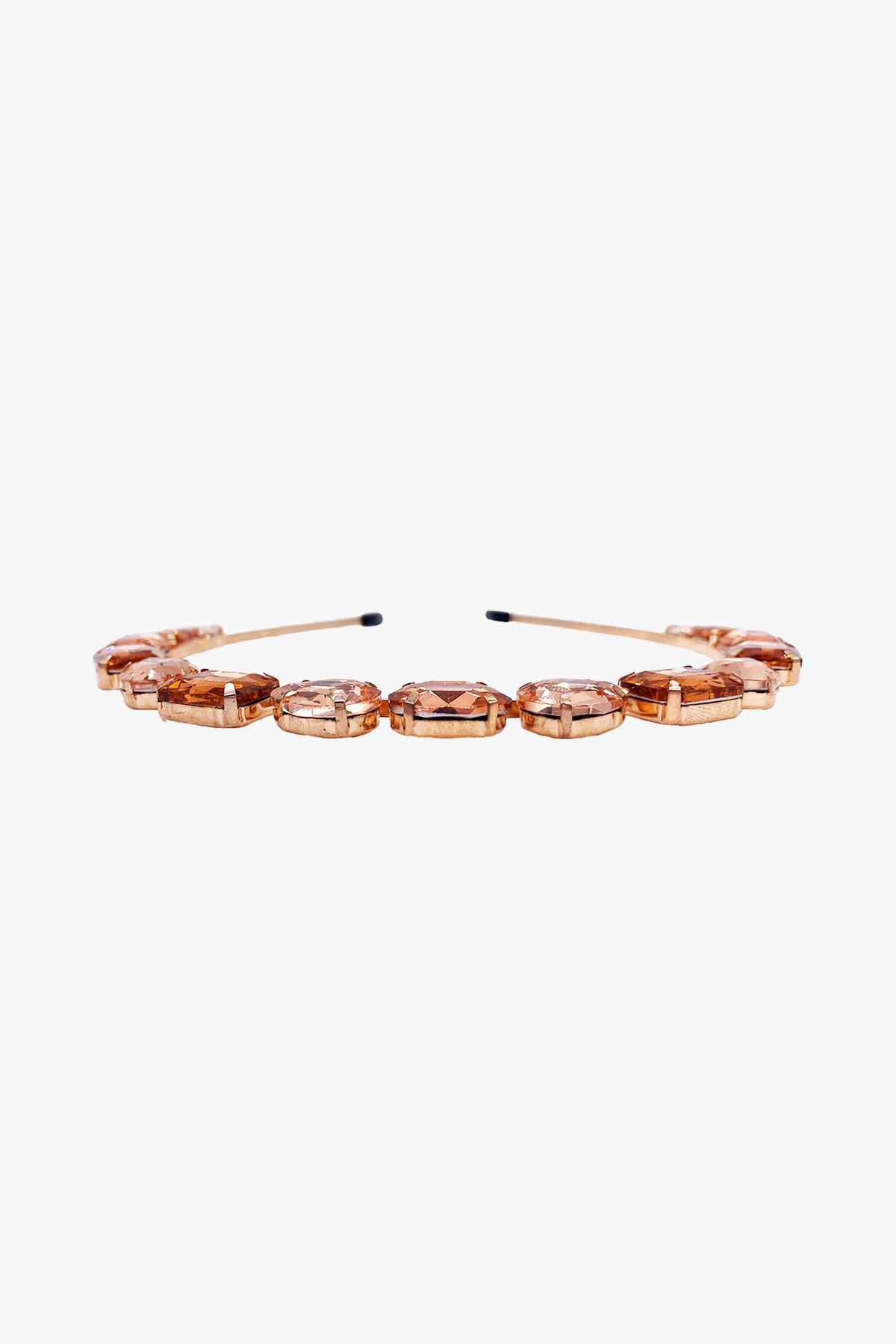 Jeweled Rose Gold Crown Headband | Anna Sui