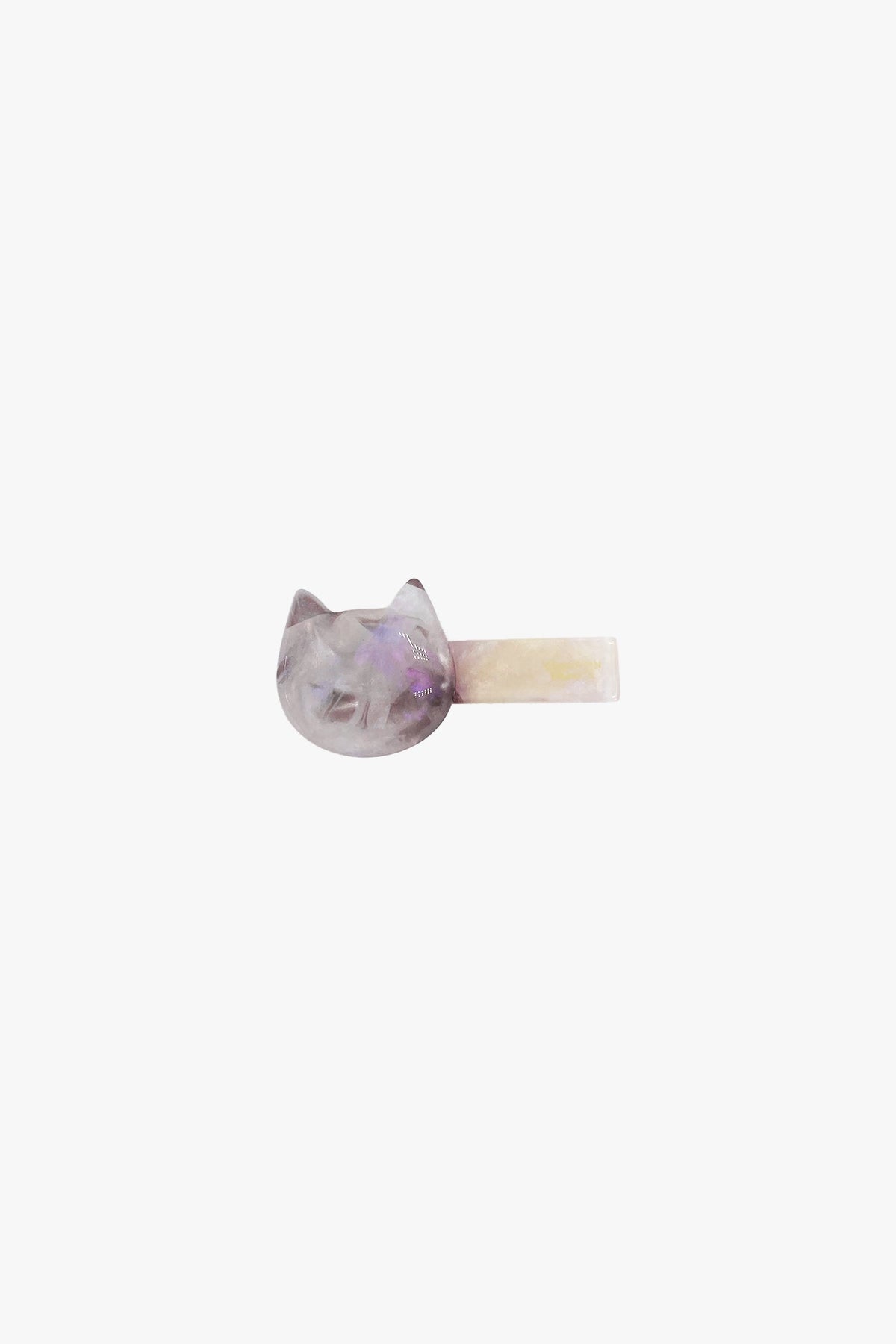 Kitten Side Clips - Amethyst | Anna Sui