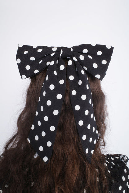 Polka Dot Bow Hair Clip | Anna Sui