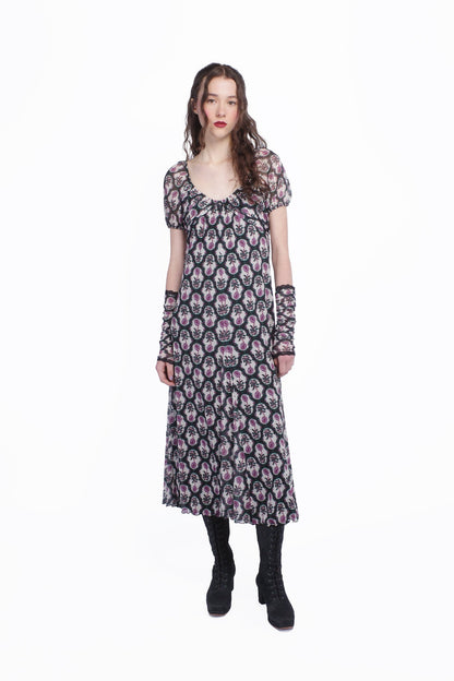 Sleeping Beauty Mesh Bow Dress | Anna Sui