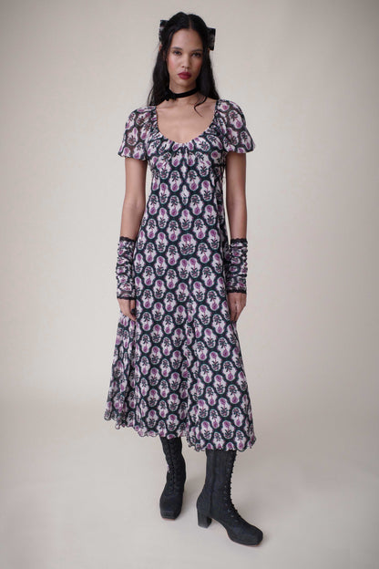 Sleeping Beauty Mesh Bow Dress | Anna Sui