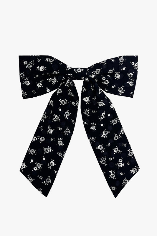 Ditsy Dot Chiffon Bow Hair Clip | Anna Sui