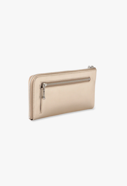 Starstruck Half-Zip Wallet - Gold | Anna Sui
