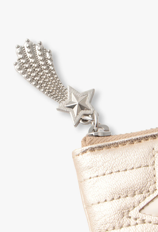 Starstruck Half-Zip Wallet - Gold | Anna Sui