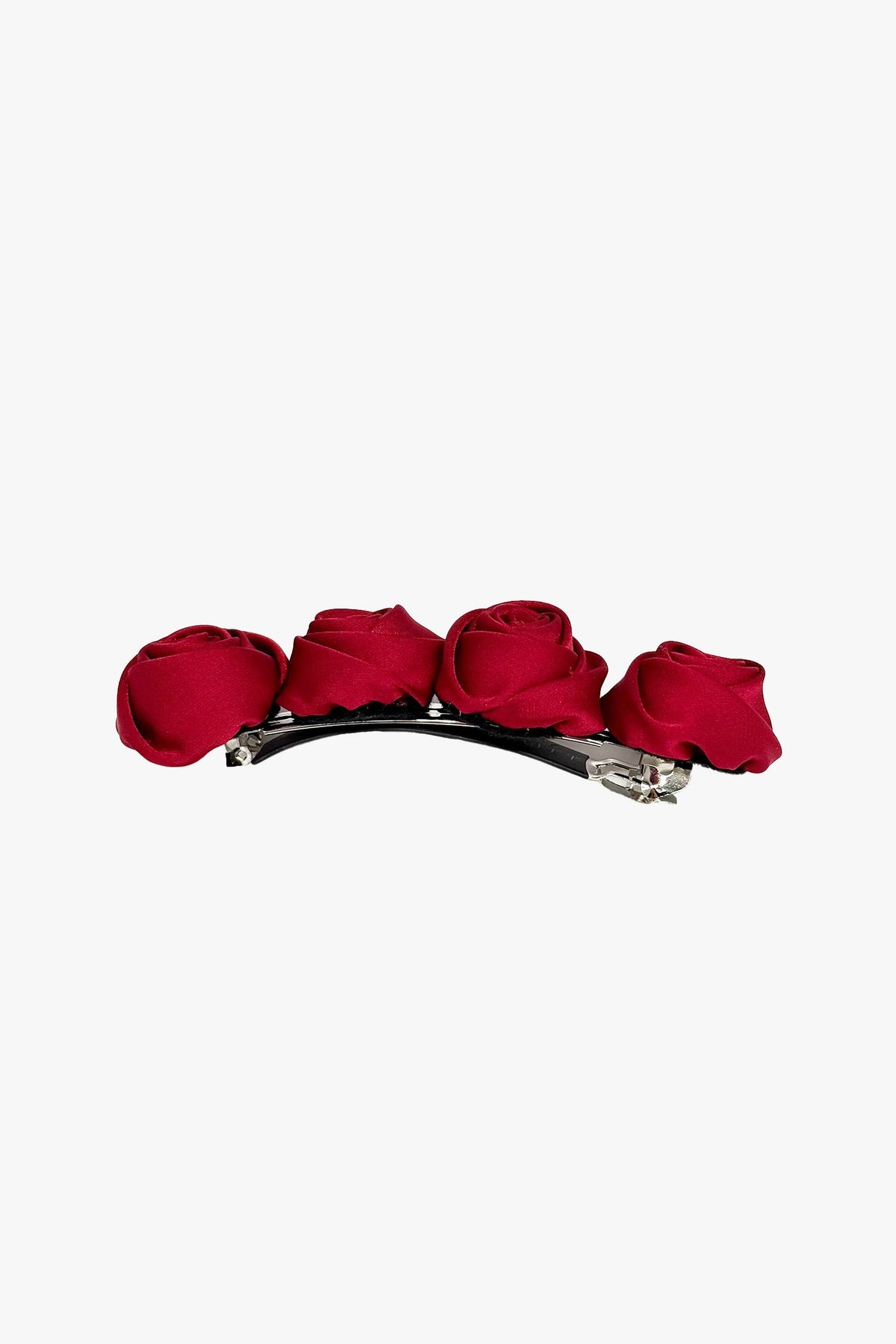 Red Rosette Charm Barrette | Anna Sui