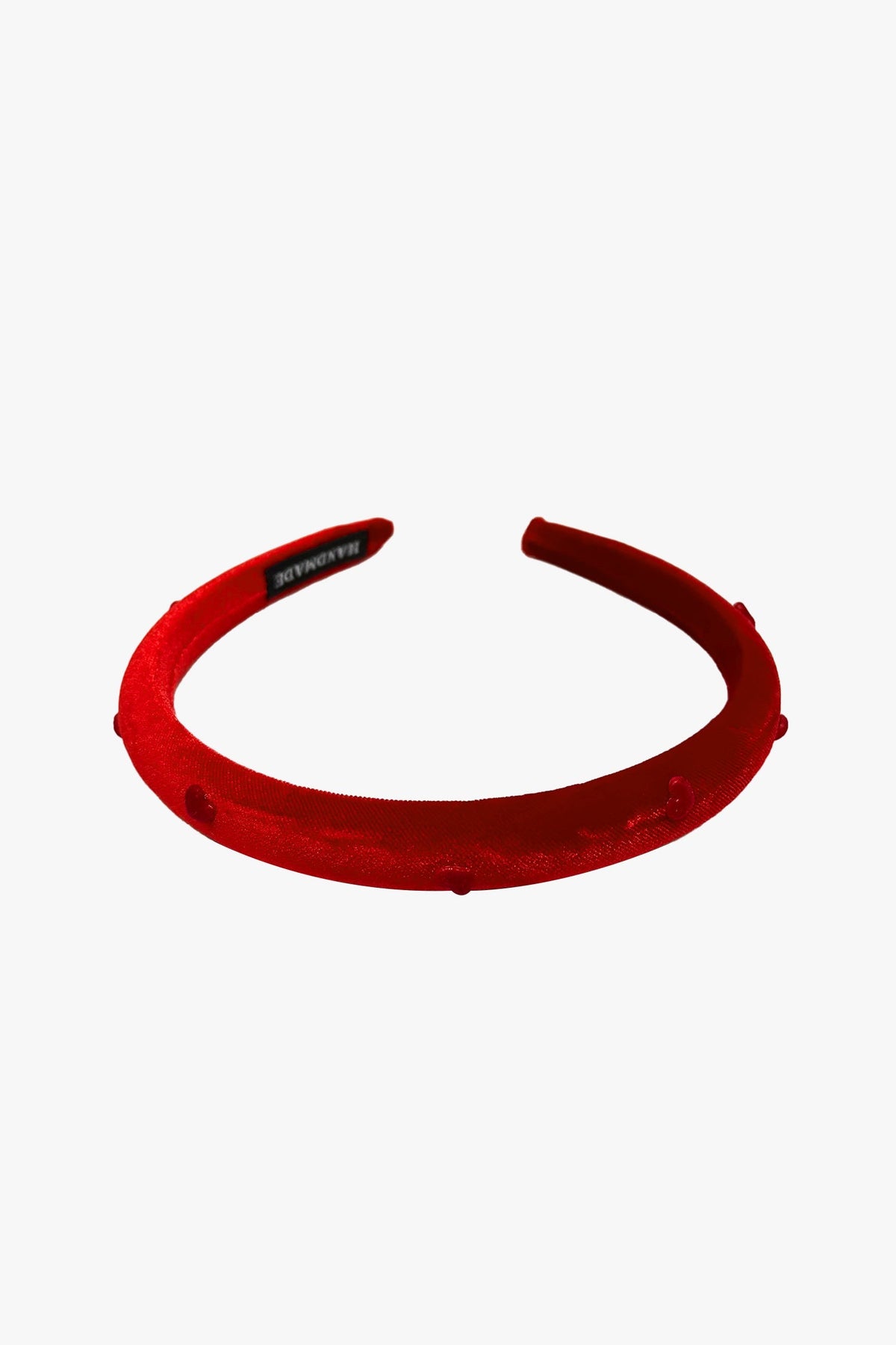 Heartfelt Velvet Headband - Red | Anna Sui