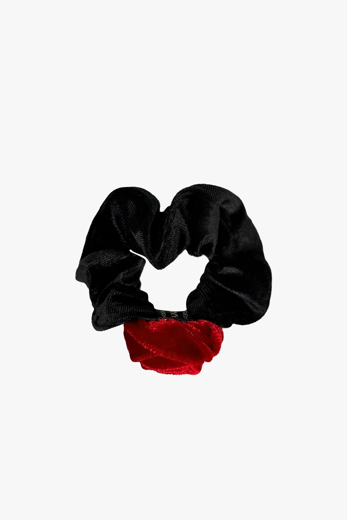 Velvet Rosette Scrunchie - Red | Anna Sui