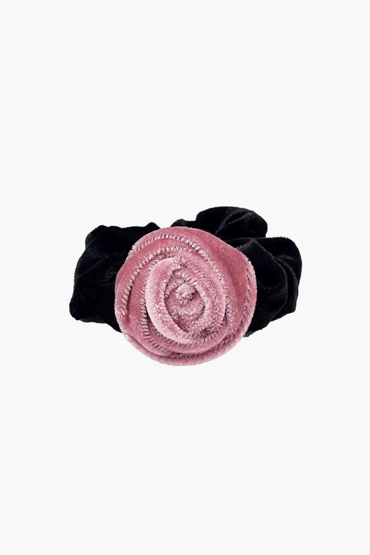 Velvet Rosette Scrunchie - Pink | Anna Sui