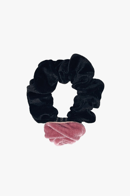 Velvet Rosette Scrunchie - Pink | Anna Sui