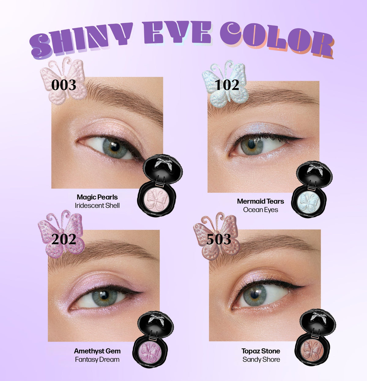 New: Anna Sui Shiny Eye Color | Anna Sui