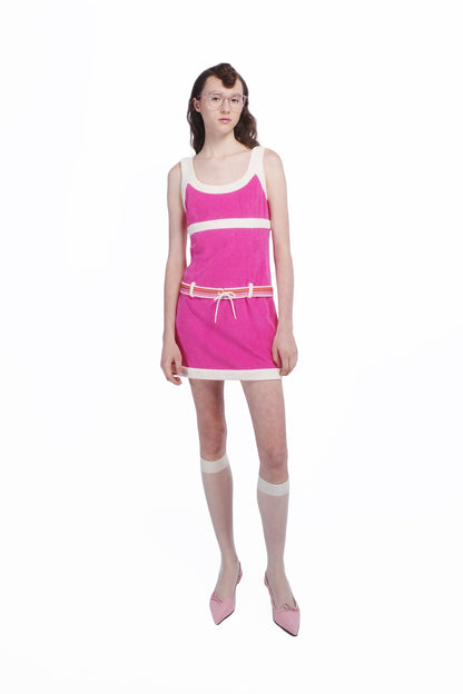 Cabana Terry Belted Dress | Anna Sui