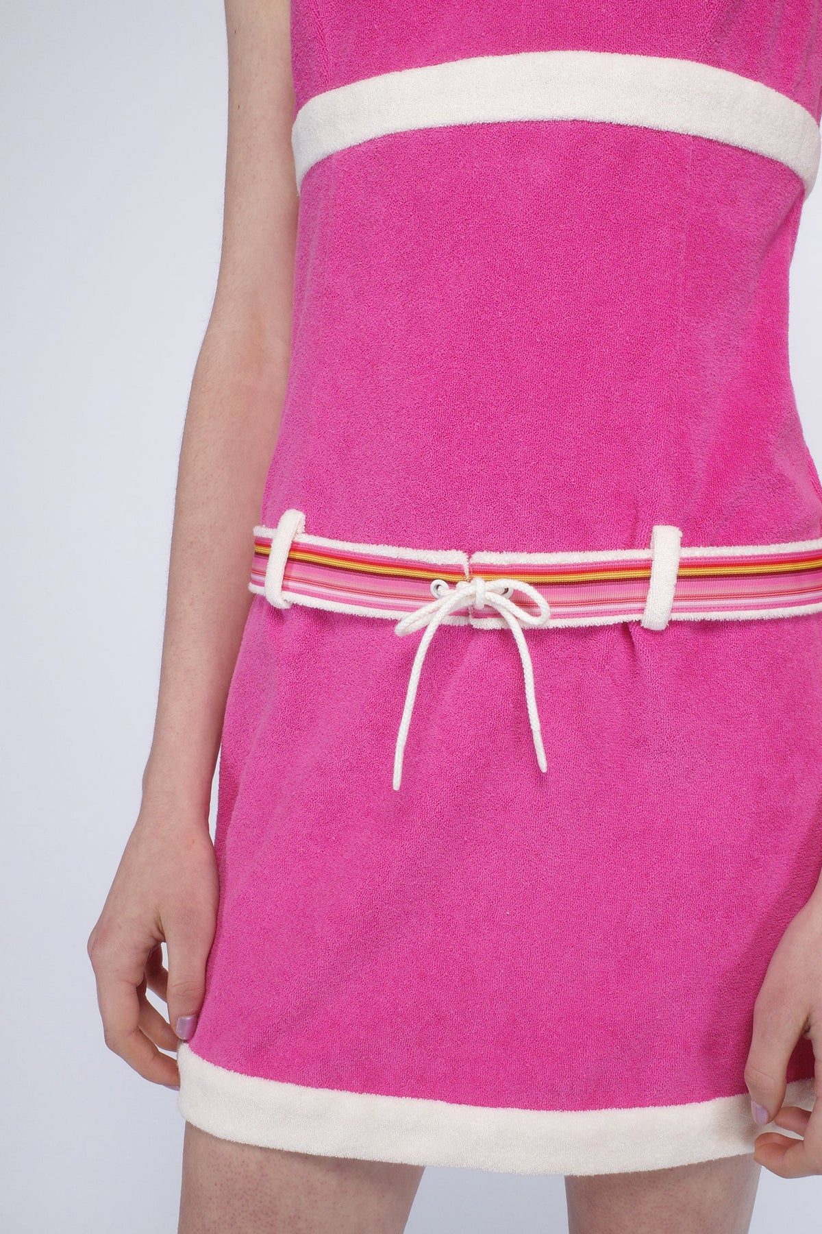 Cabana Terry Belted Dress | Anna Sui