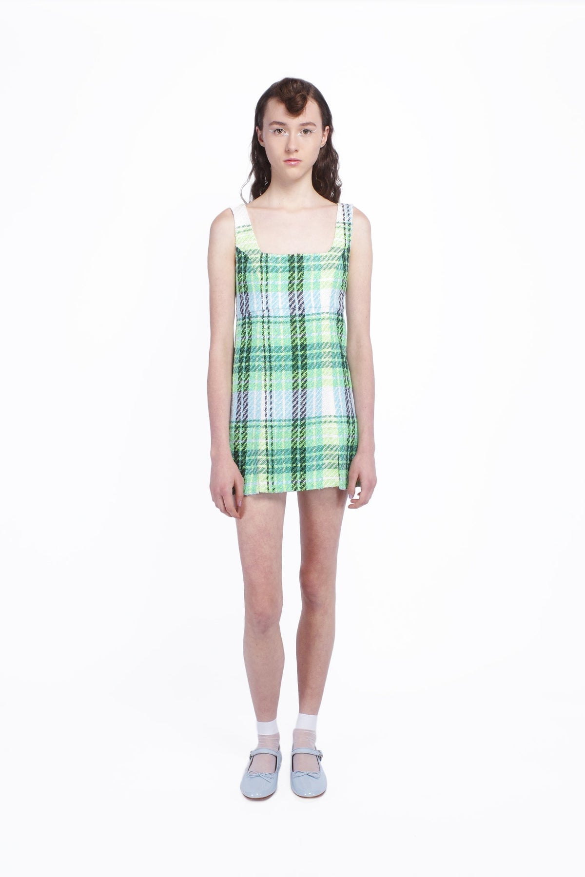Capri Plaid Mini Dress | Anna Sui
