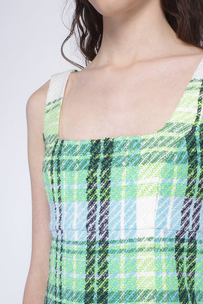 Capri Plaid Mini Dress | Anna Sui