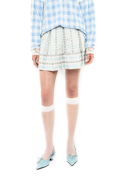 Ribbon Roses Skirt | Anna Sui