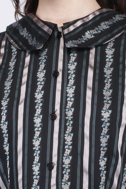 Ribbon Roses Belted Mini Dress | Anna Sui