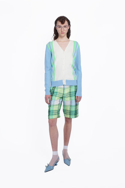 Amalfi Knit Cardigan - Baby Blue | Anna Sui