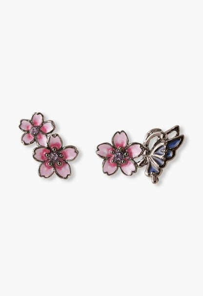 Cherry Blossom & Butterfly Dream Earrings | Anna Sui