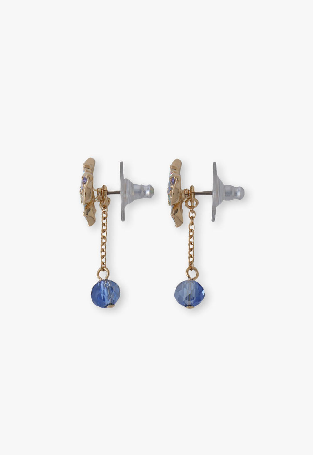 Aqua & Lavender Butterfly Earrings | Anna Sui