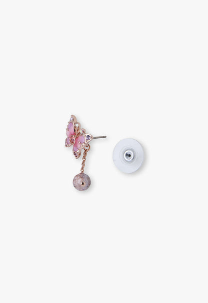 Pink Fantasy Butterfly Earrings | Anna Sui