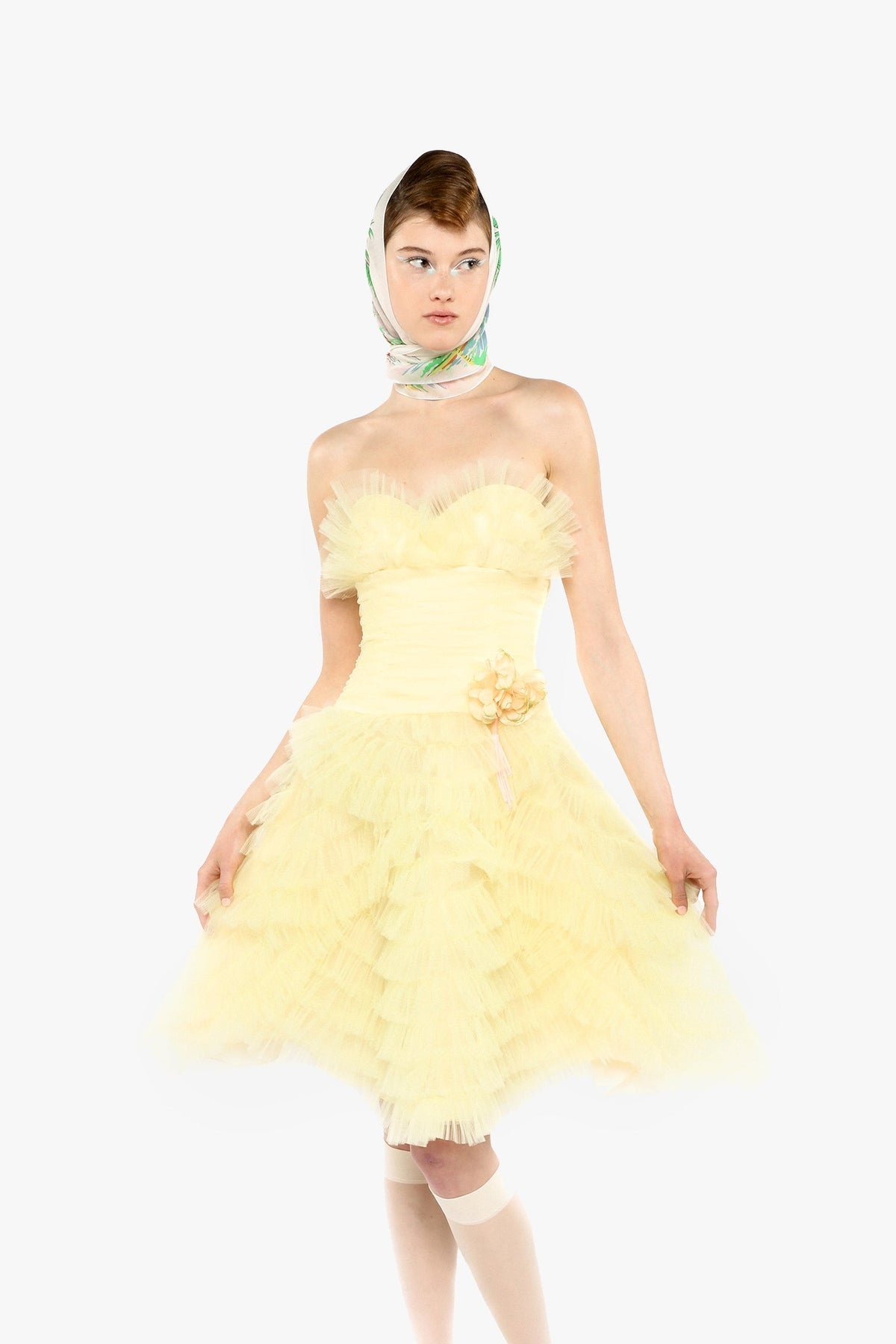 Party Girl Strapless Tulle Dress | Anna Sui