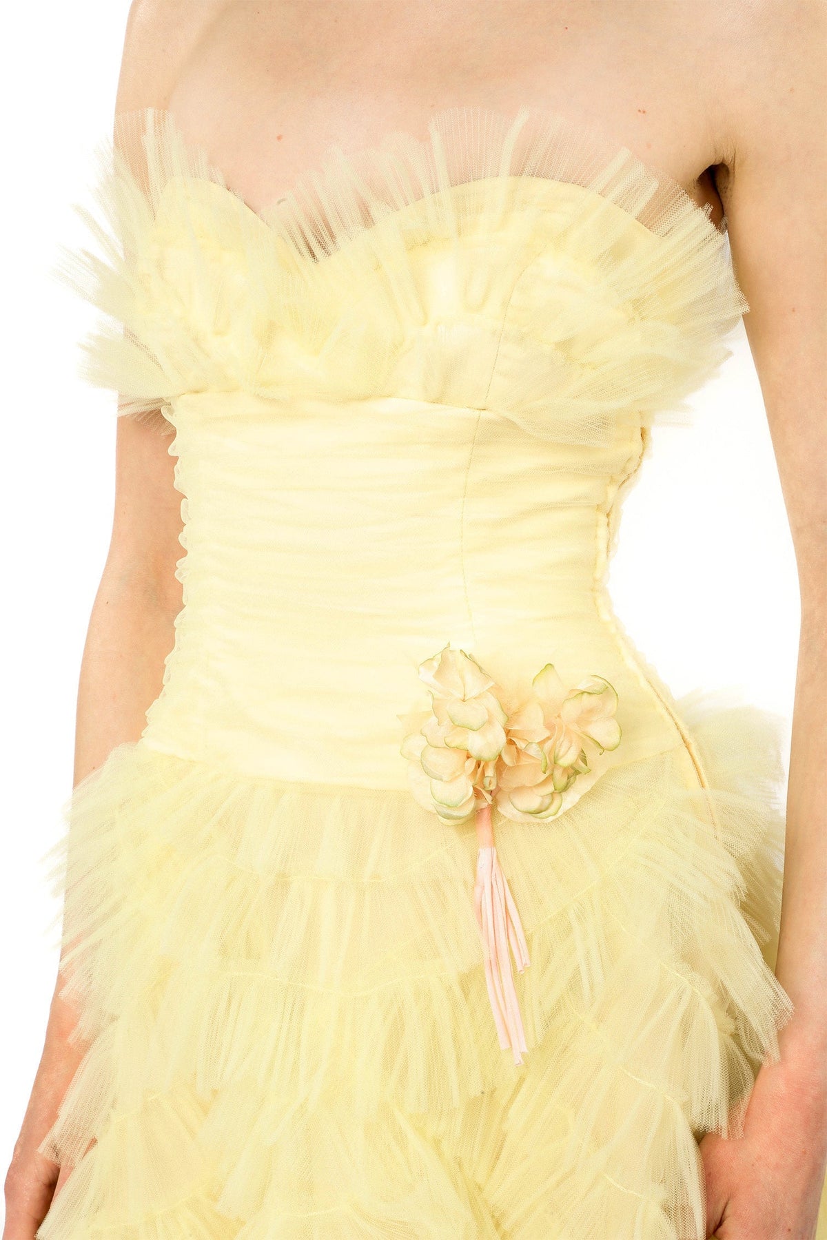 Party Girl Strapless Tulle Dress | Anna Sui