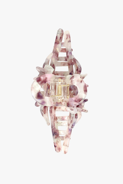 Double Flower Large Jaw Clip - Lavender | Anna Sui