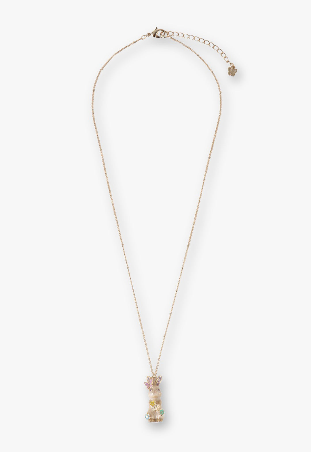 Pastel Bunny Charm Necklace | Anna Sui