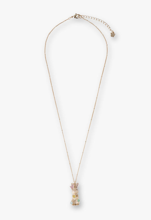 Pastel Bunny Charm Necklace | Anna Sui