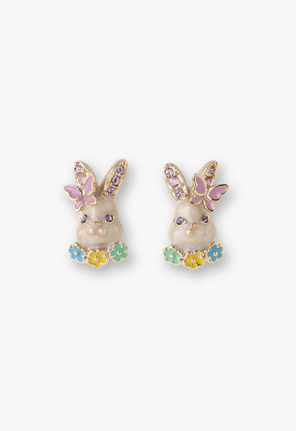 Pastel Bunny Stud Earrings | Anna Sui
