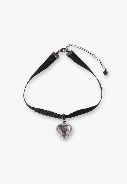 Anna Sui Heart Choker | Anna Sui